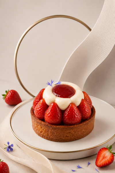 Tarte aux fraises